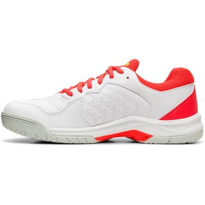 Asics Womens GEL-Dedicate 6 Tennis Shoes - White/Laser Pink - main image