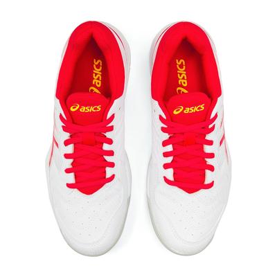 Asics Womens GEL-Dedicate 6 Tennis Shoes - White/Laser Pink - main image