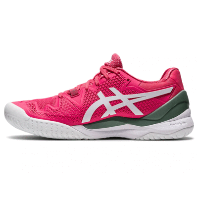 Asics Womens GEL-Resolution 8 Tennis Shoes - Pink Cameo/White - main image