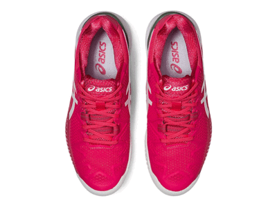 Asics Womens GEL-Resolution 8 Tennis Shoes - Pink Cameo/White - main image