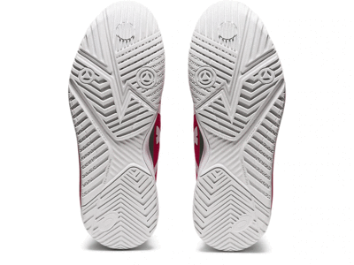 Asics Womens GEL-Resolution 8 Tennis Shoes - Pink Cameo/White - main image