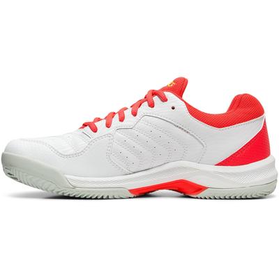 Asics Womens GEL-Dedicate 6 Clay Tennis Shoes - White/Laser Pink - main image