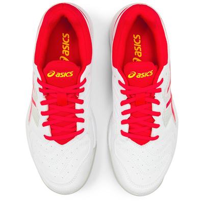 Asics Womens GEL-Dedicate 6 Clay Tennis Shoes - White/Laser Pink - main image