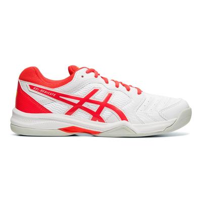 Asics Womens GEL-Dedicate 6 Carpet Tennis Shoes - White/Laser Pink - main image