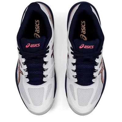 Asics Womens Court Speed FF Clay Tennis Shoes - White/Rose Gold - main image