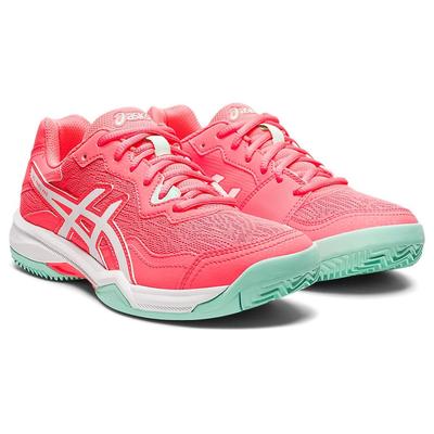Asics Womens GEL-Padel Pro 4 Shoes - Blazing Coral - main image