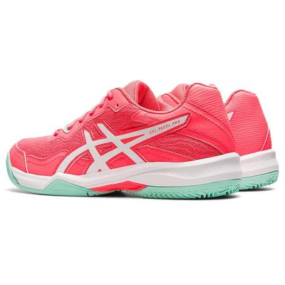 Asics Womens GEL-Padel Pro 4 Shoes - Blazing Coral - main image