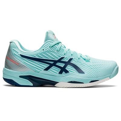 Asics Womens Solution Speed FF 2 Tennis Shoes - Clear Blue/Light Indigo - main image
