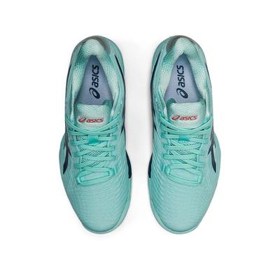 Asics Womens Solution Speed FF 2 Tennis Shoes - Clear Blue/Light Indigo - main image
