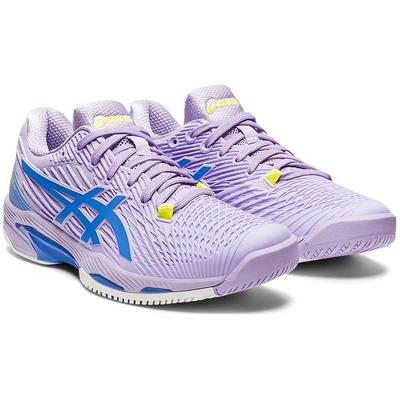 Asics Womens Solution Speed FF 2 Tennis Shoes - Murasaki/Periwinkle Blue - main image