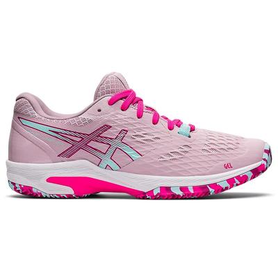 Asics Womens Lima FF Padel Tennis Shoes - Barely Rose/Clear Blue - main image