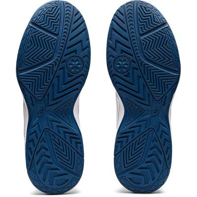 Asics Womens Court Slide 2 Tennis Shoes - White/Blue - main image