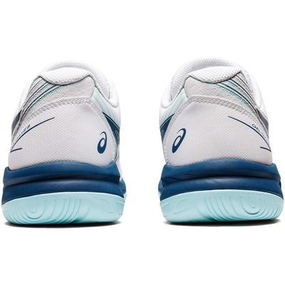 Asics Womens GEL-Game 8 Omni/Clay Tennis Shoes - White/Blue - main image