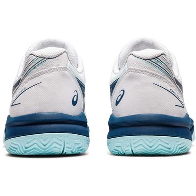 Asics Womens GEL-Game 8 Tennis Shoes - White/Blue - main image