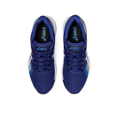 Asics Womens GEL-Game 8 Tennis Shoes - Dive Blue/White
