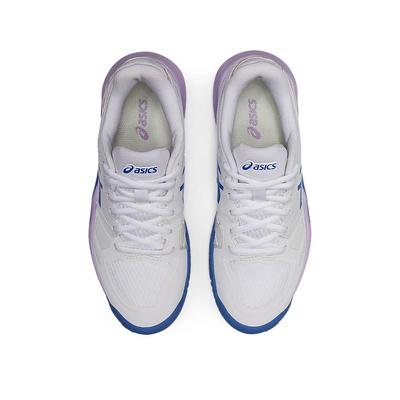 Asics Womens GEL-Challenger 13 Tennis Shoes - White/Periwinkle Blue