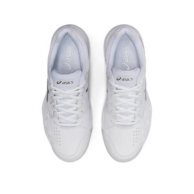 Asics Womens GEL-Dedicate 7 Tennis Shoes - White/Pure Silver - main image