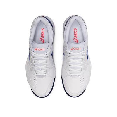 Asics Womens GEL-Dedicate 7 Tennis Shoes - White/Lapis Lazuli Blue - main image