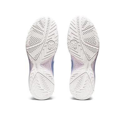 Asics Womens GEL-Dedicate 7 Tennis Shoes - White/Periwinkle Blue