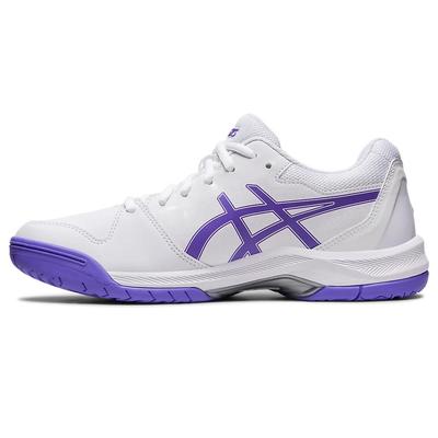 Asics Womens GEL-Dedicate 7 Tennis Shoes - White/Amethyst - main image