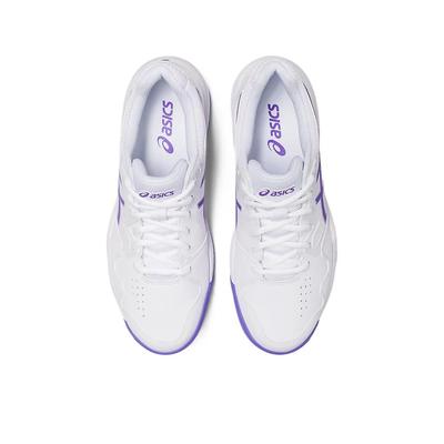 Asics Womens GEL-Dedicate 7 Tennis Shoes - White/Amethyst