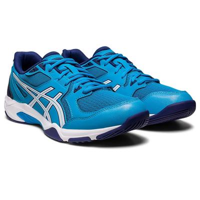 Asics Mens GEL-Rocket 10 Indoor Court Shoes - Island Blue/White - main image