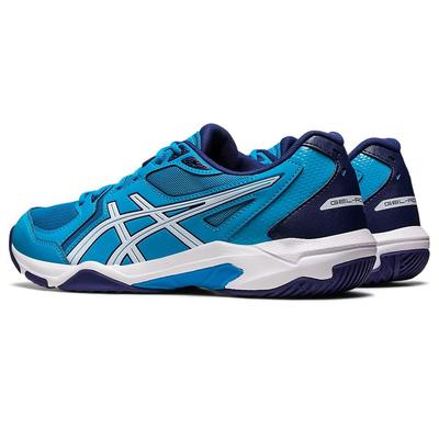 Asics Mens GEL-Rocket 10 Indoor Court Shoes - Island Blue/White - main image