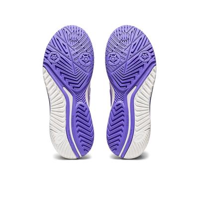 Asics Womens GEL-Resolution 9 Tennis Shoes - White/Amethyst - main image