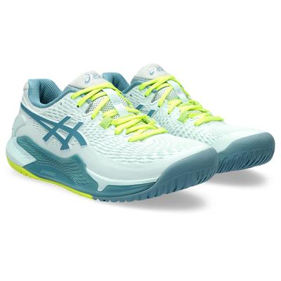 Asics Womens GEL-Resolution 9 Tennis Shoes - Soothing Sea/Gris Blue - main image