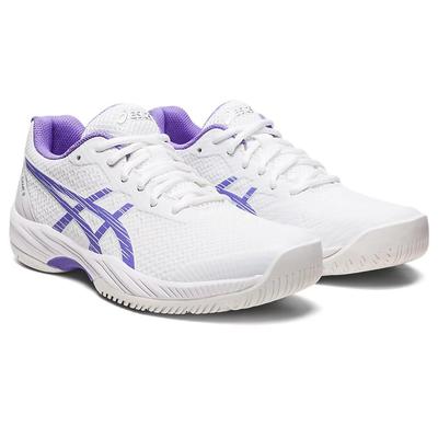 Asics Womens GEL-Game 9 Tennis Shoes - White/Amethyst