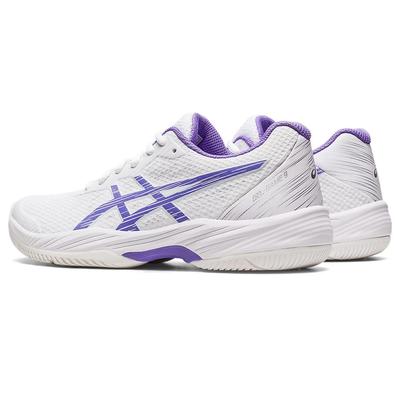 Asics Womens GEL-Game 9 Tennis Shoes - White/Amethyst