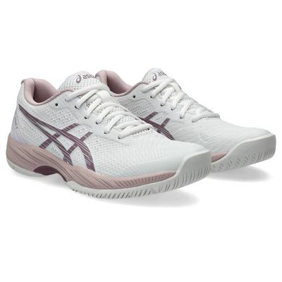Asics Womens Gel-Game 9 Tennis Shoes - White/Dusty Mauve - main image