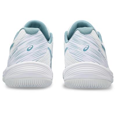 Asics Womens GEL-Game 9 Tennis Shoes - White/Blue - main image