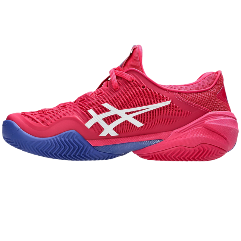 Asics Womens Court FF 3 Clay Court Tennis Shoes - Bright Rose/White - main image