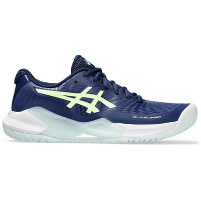 Asics Womens GEL-Challenger 14 Tennis Shoes - Blue Expanse/Illuminate Yellow - main image