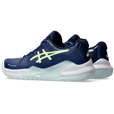 Asics Womens GEL-Challenger 14 Tennis Shoes - Blue Expanse/Illuminate Yellow - main image