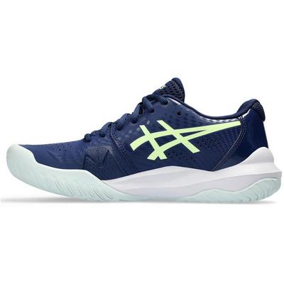 Asics Womens GEL-Challenger 14 Tennis Shoes - Blue Expanse/Illuminate Yellow - main image