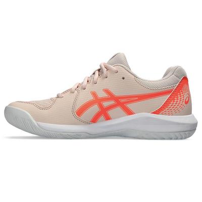 Asics Womens GEL-Dedicate 8 Tennis Shoes - Pearl Pink/Sun Coral - main image