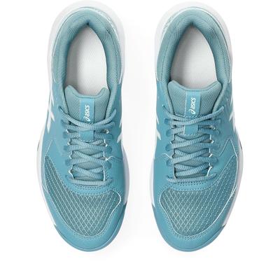 Asics Womens GEL-Dedicate 8 Tennis Shoes - Gris Blue/White - main image