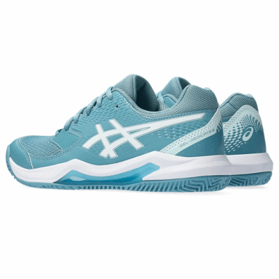 Asics Womens GEL-Dedicate 8 Clay Tennis Shoes - Gris Blue - main image