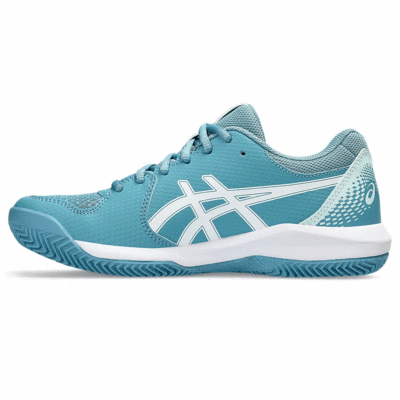 Asics Womens GEL-Dedicate 8 Clay Tennis Shoes - Gris Blue - main image