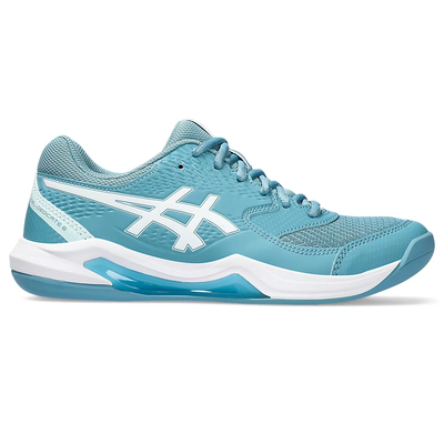 Asics Womens Gel-Dedicate 8 Carpet Tennis Shoes - Gris Blue/White - main image