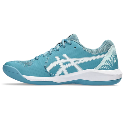 Asics Womens Gel-Dedicate 8 Carpet Tennis Shoes - Gris Blue/White - main image