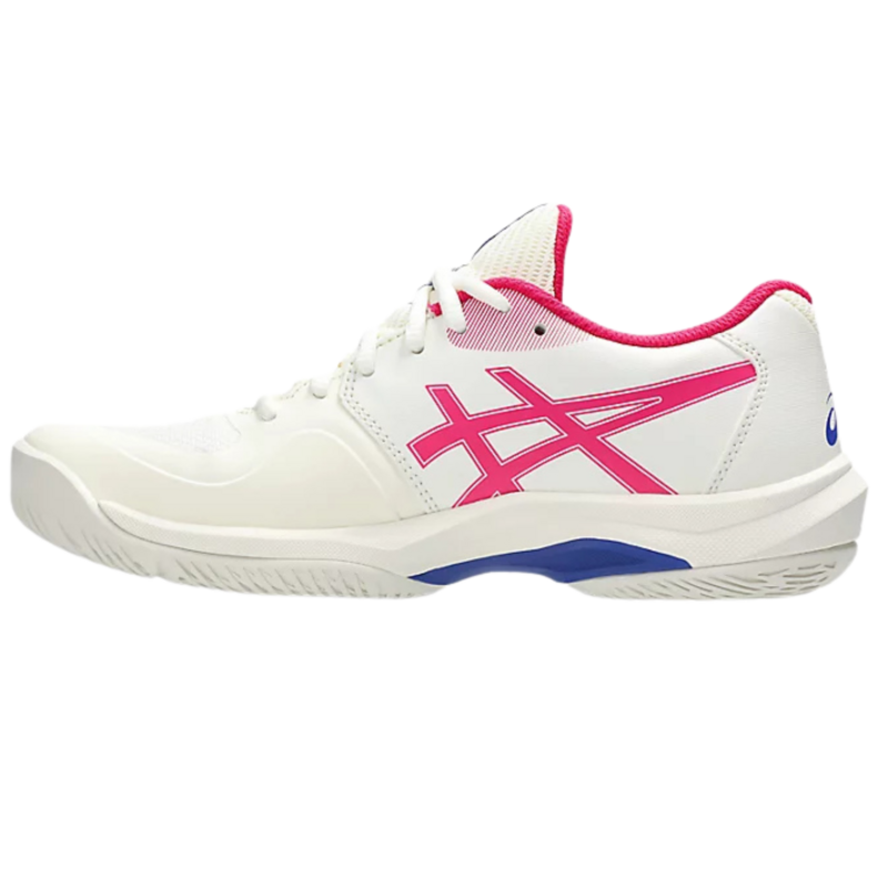Asics Womens Game FF Tennis Shoes - Cream/Bright Rose - main image