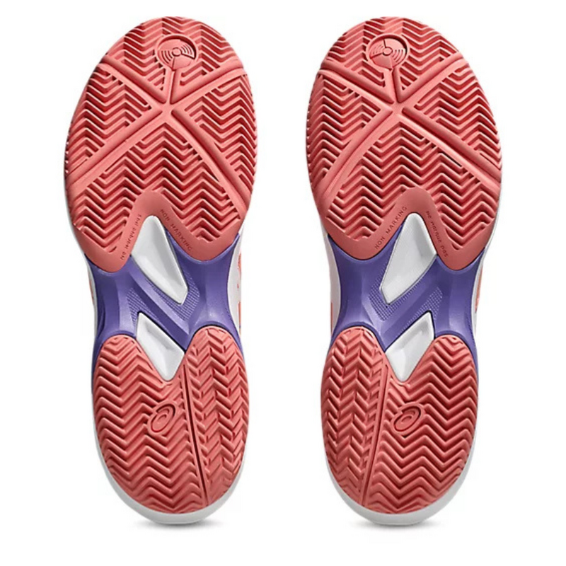 Asics Womens Game FF Tennis Shoes - Guava/White - main image