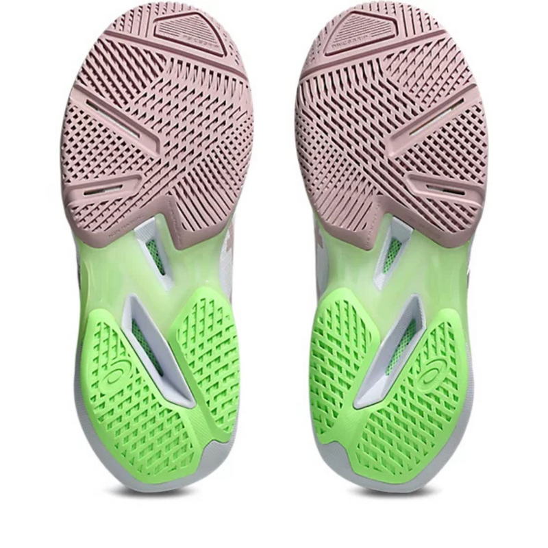 Asics Mens Solution Speed FF4 Tennis Shoes - White/Morganite - main image