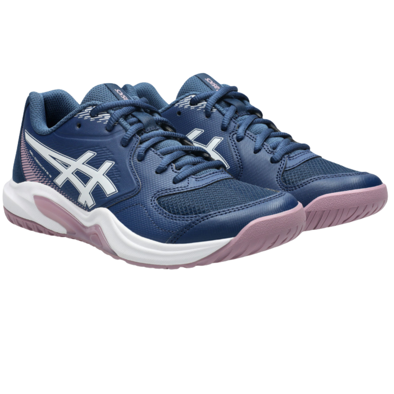 Asics Womens GEL-Dedicate 9 Tennis Shoes - Independence Blue/White - main image