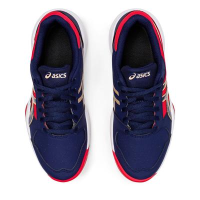 Asics Kids GEL-Game 7 GS Tennis Shoes - Peacoat/Red