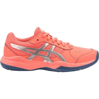 Asics Kids GEL-Game GS Tennis Shoes Papaya/Silver