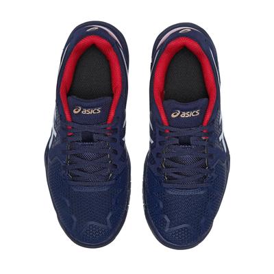 Asics Kids GEL-Resolution 8 GS Tennis Shoes - Peacoat/Red - main image